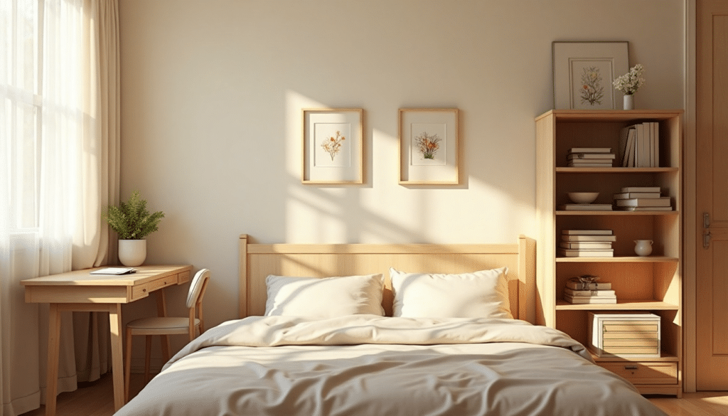 light academia bedroom