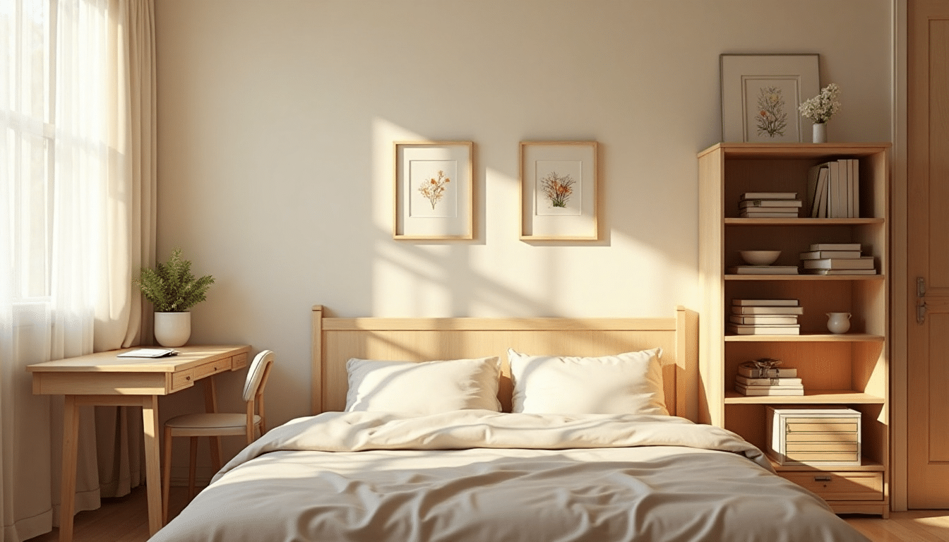 light academia bedroom