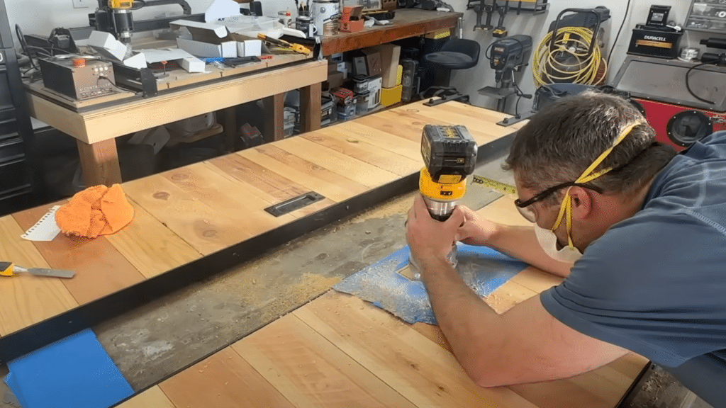 Final Sanding and Polyurethane Finish
