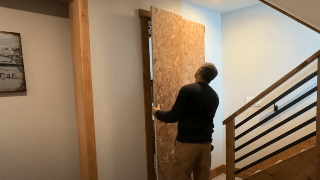 Test Fit and Determine Final Door Height