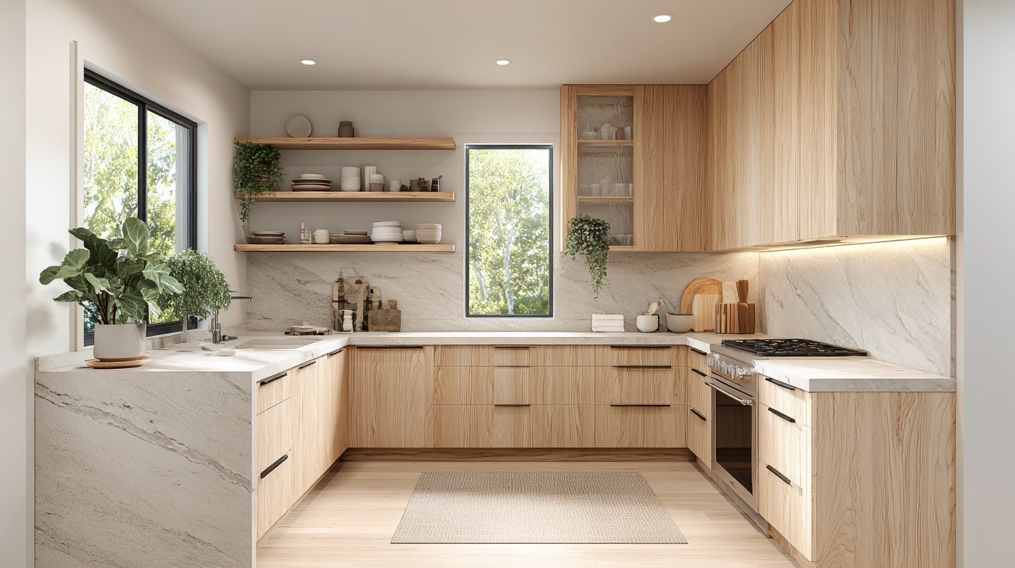 33 Japandi Kitchen Ideas for a Calm, Functional Space