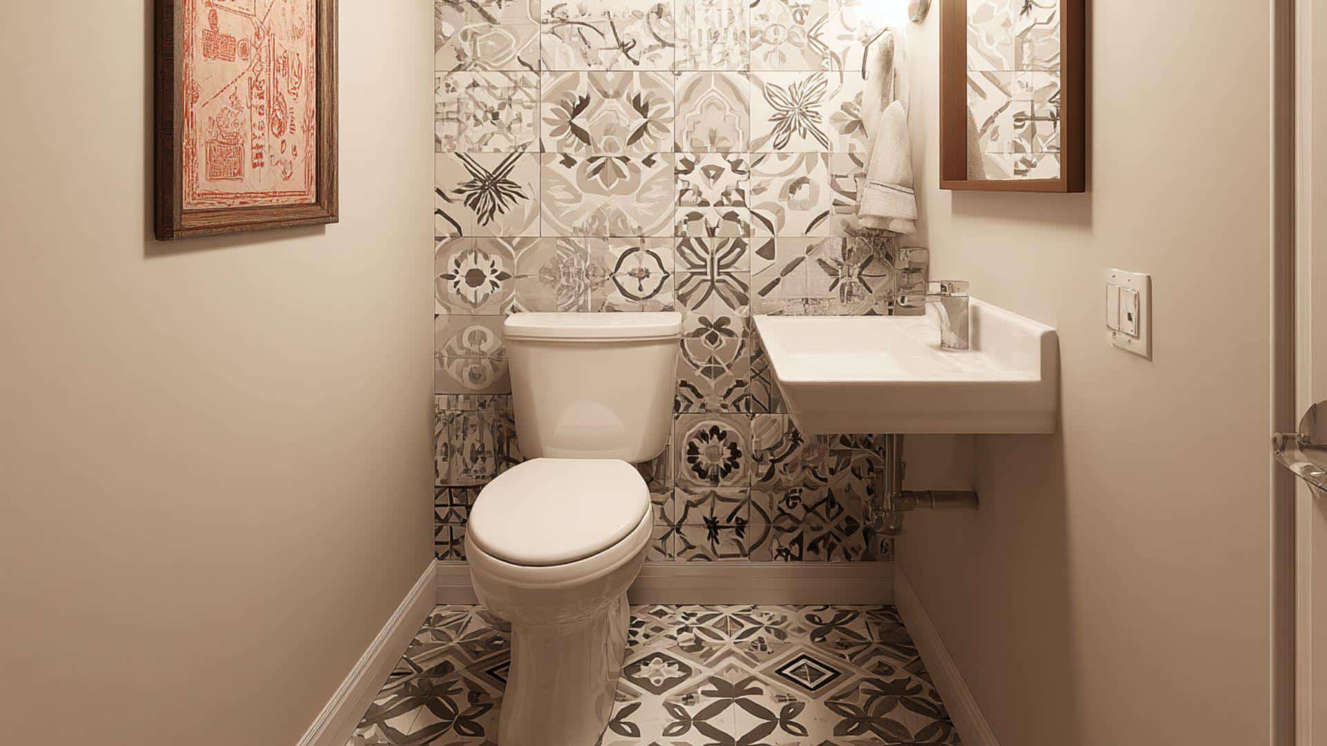 Add Patterned Tiles