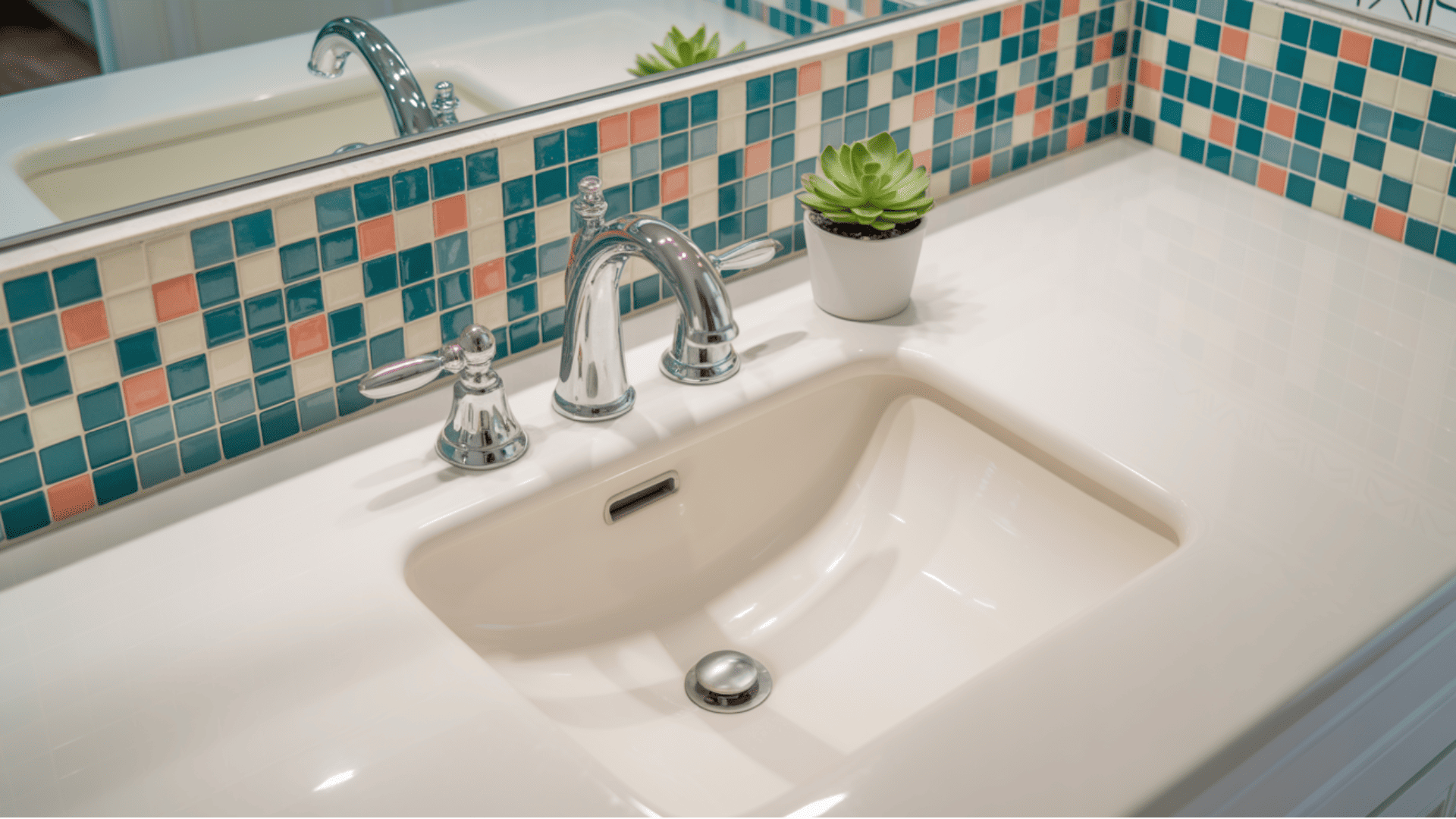 Add a Peel-and-Stick Backsplash