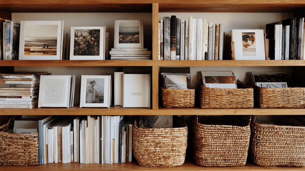 Books and Magazines in Minimal Displays