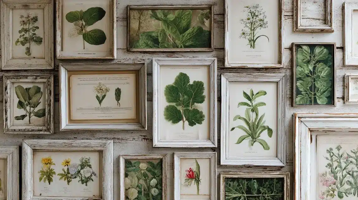Botanical Print Gallery Wall