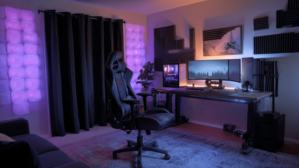 Cozy Tech Gaming Office