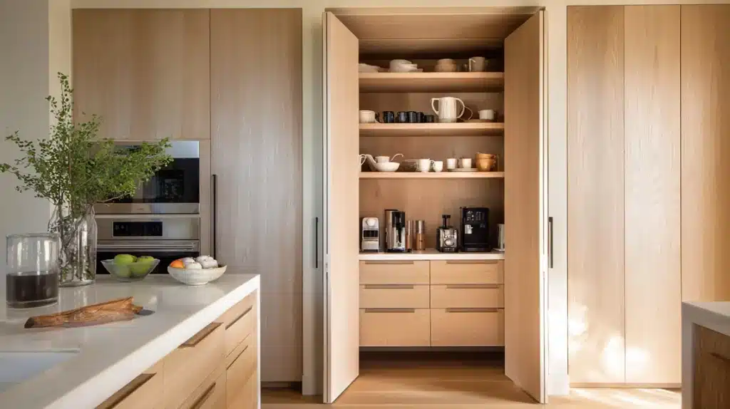 Hidden Walk-In Pantry
