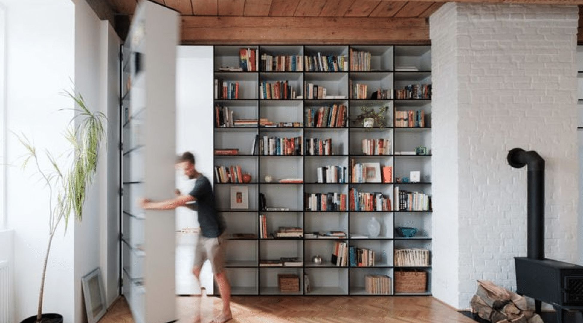 Hidden Door Bookcase