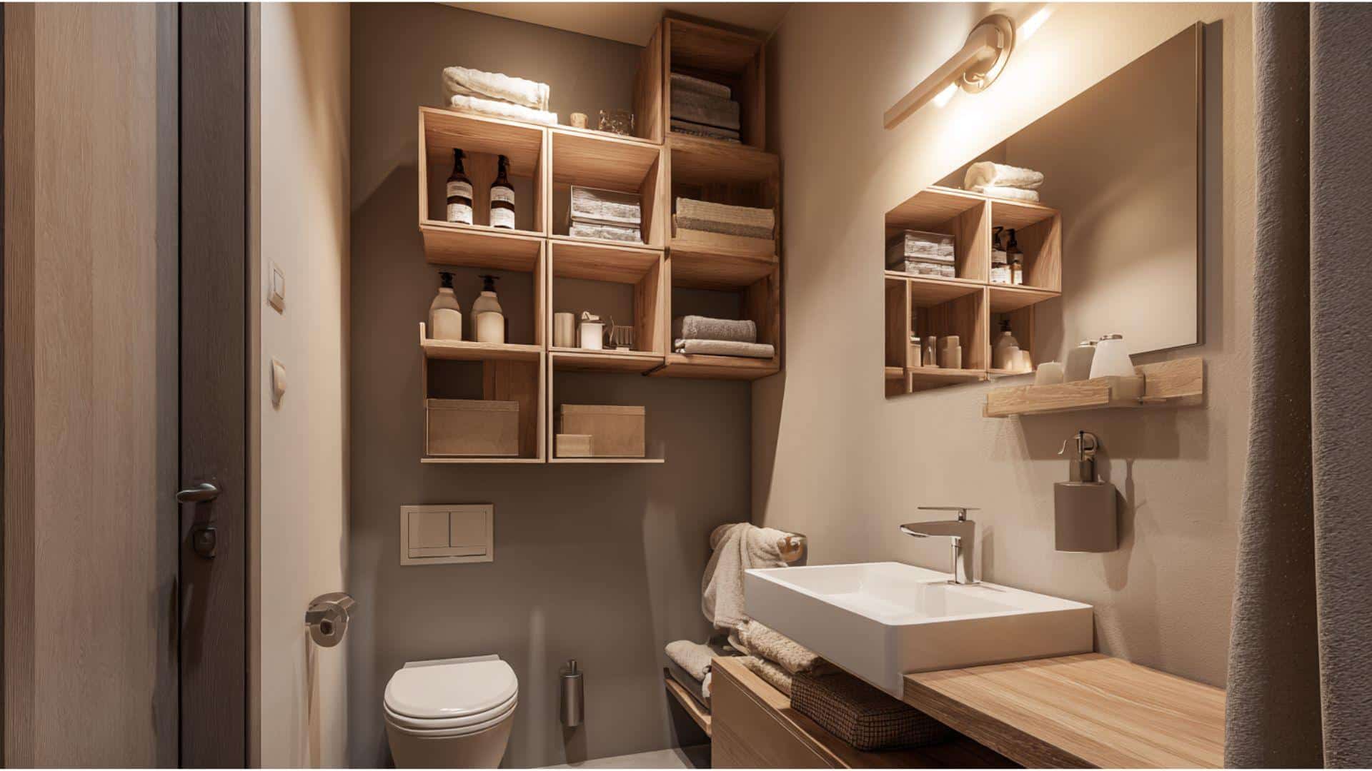 Install Open Shelving
