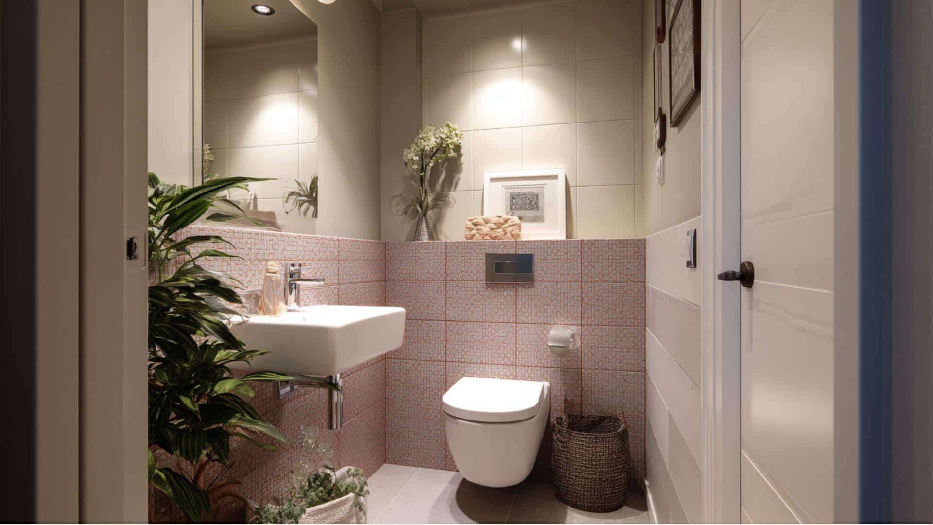 Install a Small Wall-Mounted Toilet