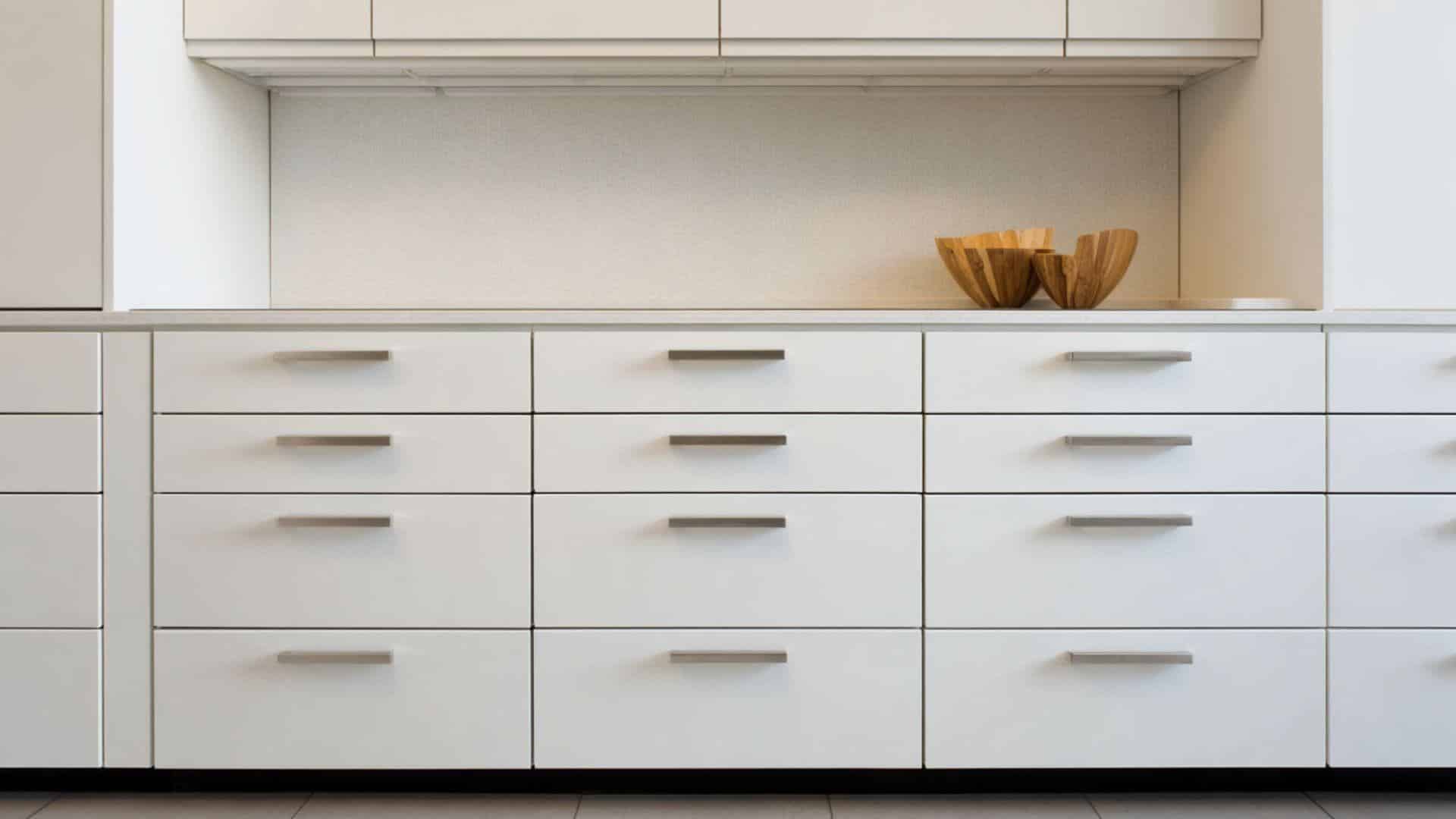 Kitchen with All Drawers Instead of Cabinet Doors