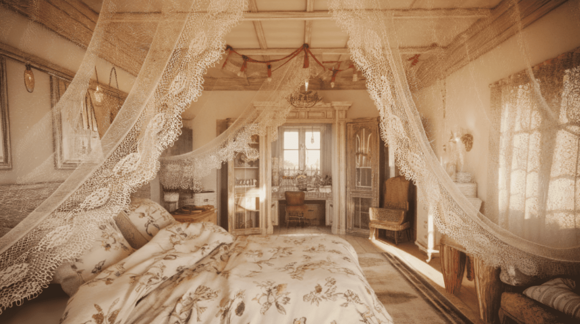 Lace Curtains With a Breezy Look