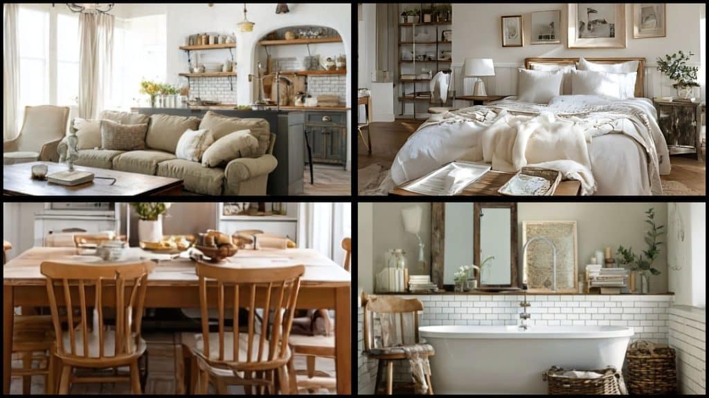 Modern French Country Style by Room