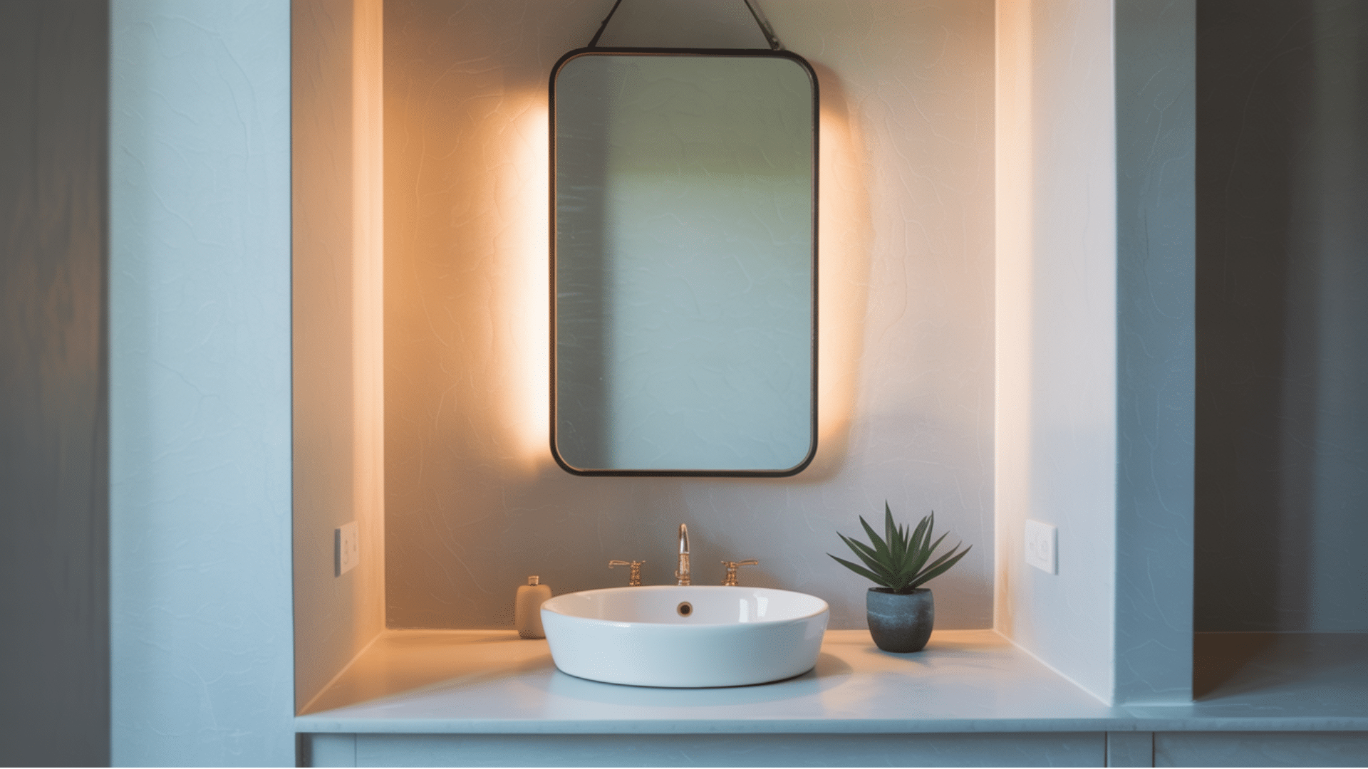 Replace the Mirror with a Framed One