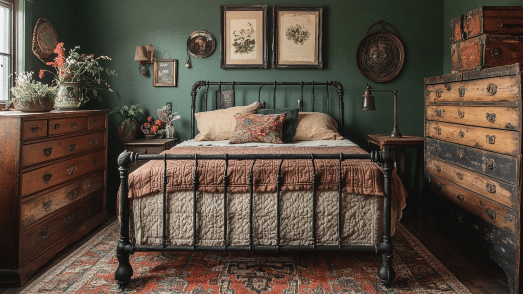 Rustic & Antique-Filled Spaces