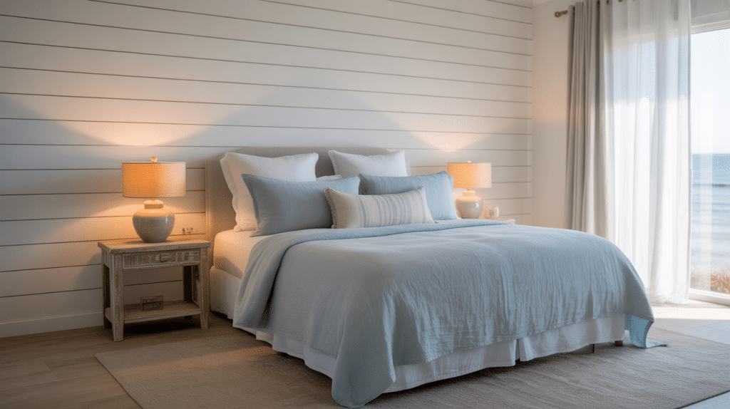 Shiplap or Beadboard Accent Wall