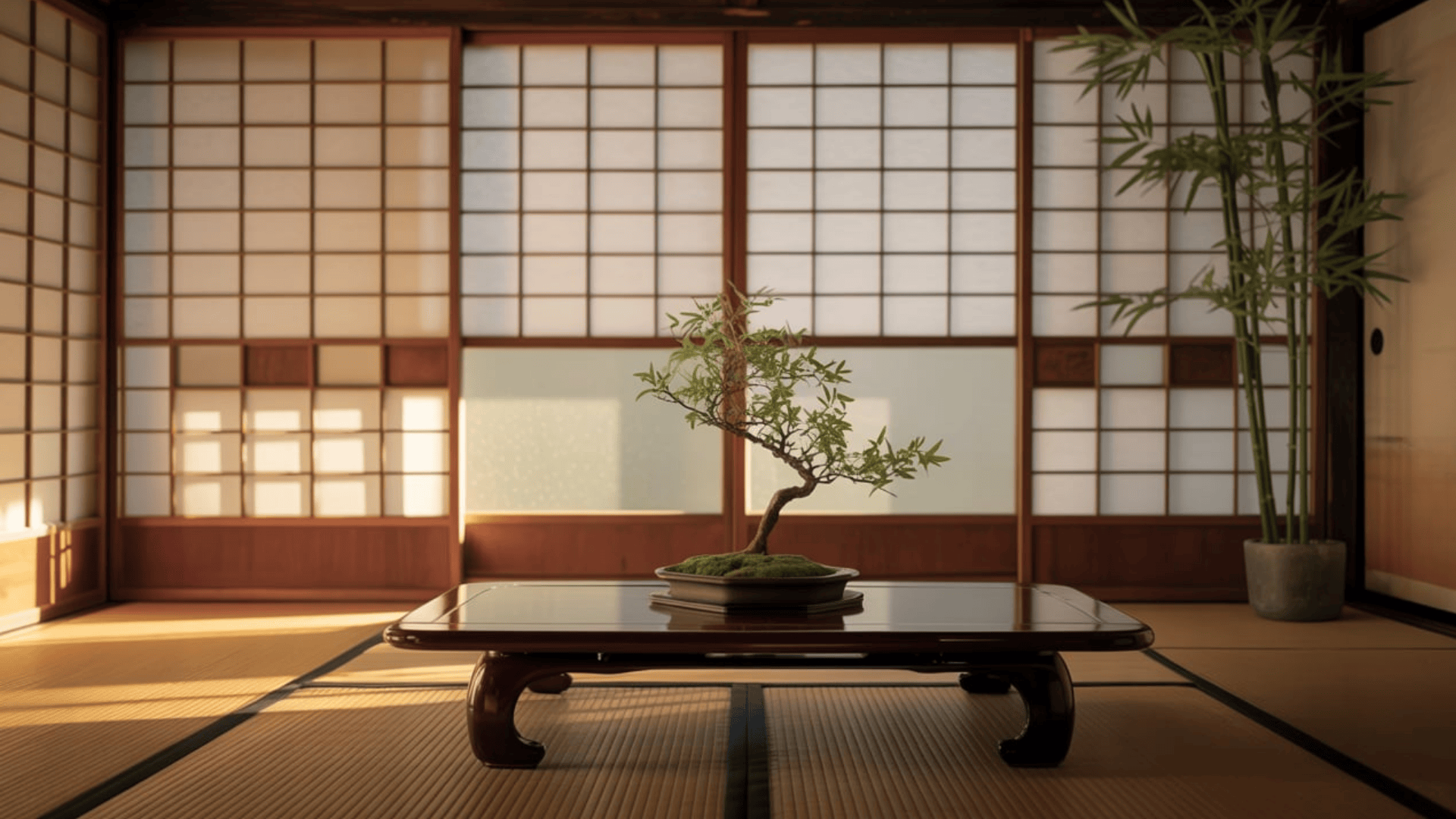 Shoji Screens for Soft Light and Privacy