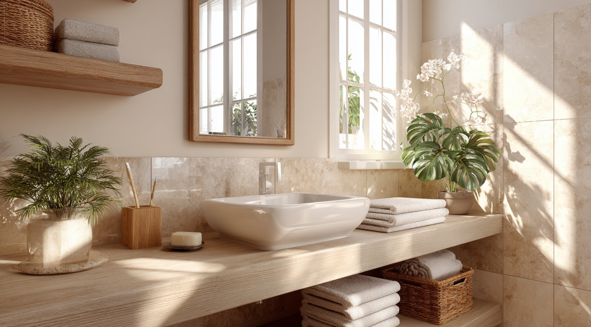 Soft Beige and Sand Tones