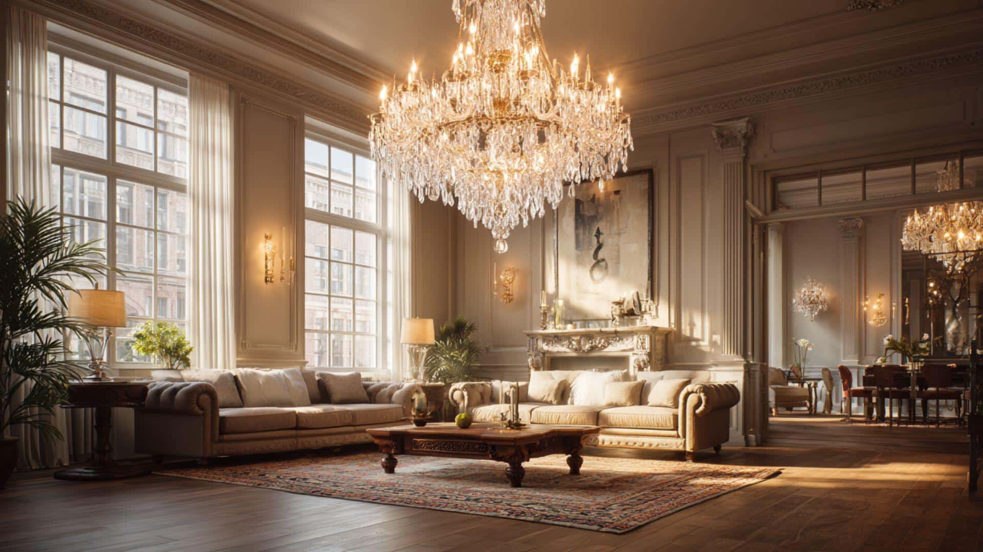 Statement Chandelier