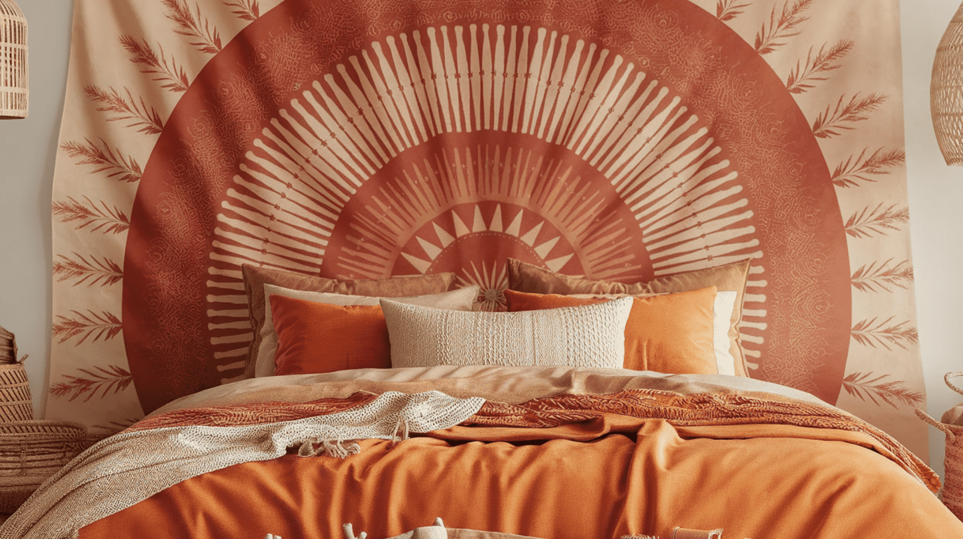 Tapestry as a Headboard or Accent Wall