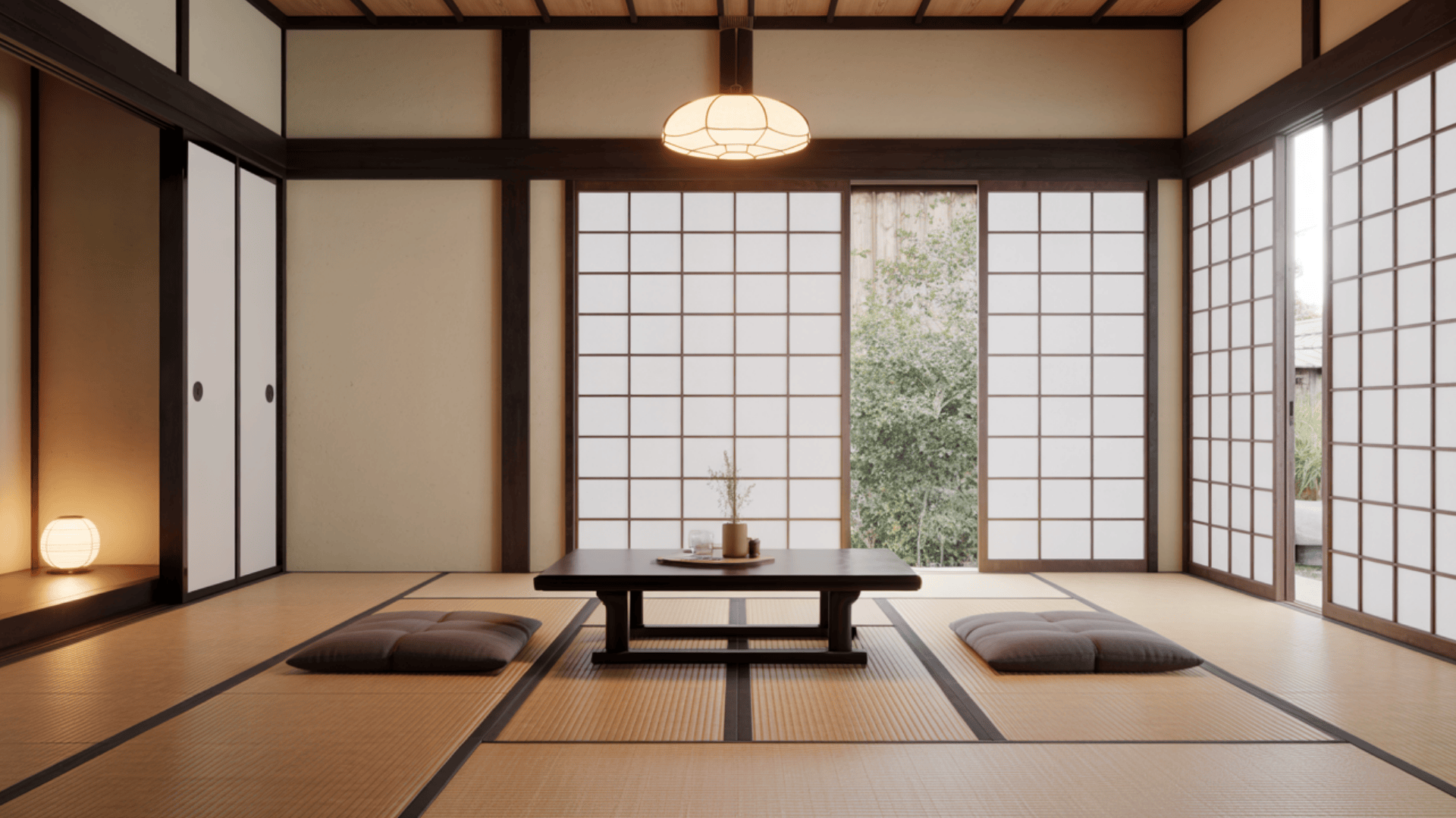 Tatami Platform for Seating and Sleeping