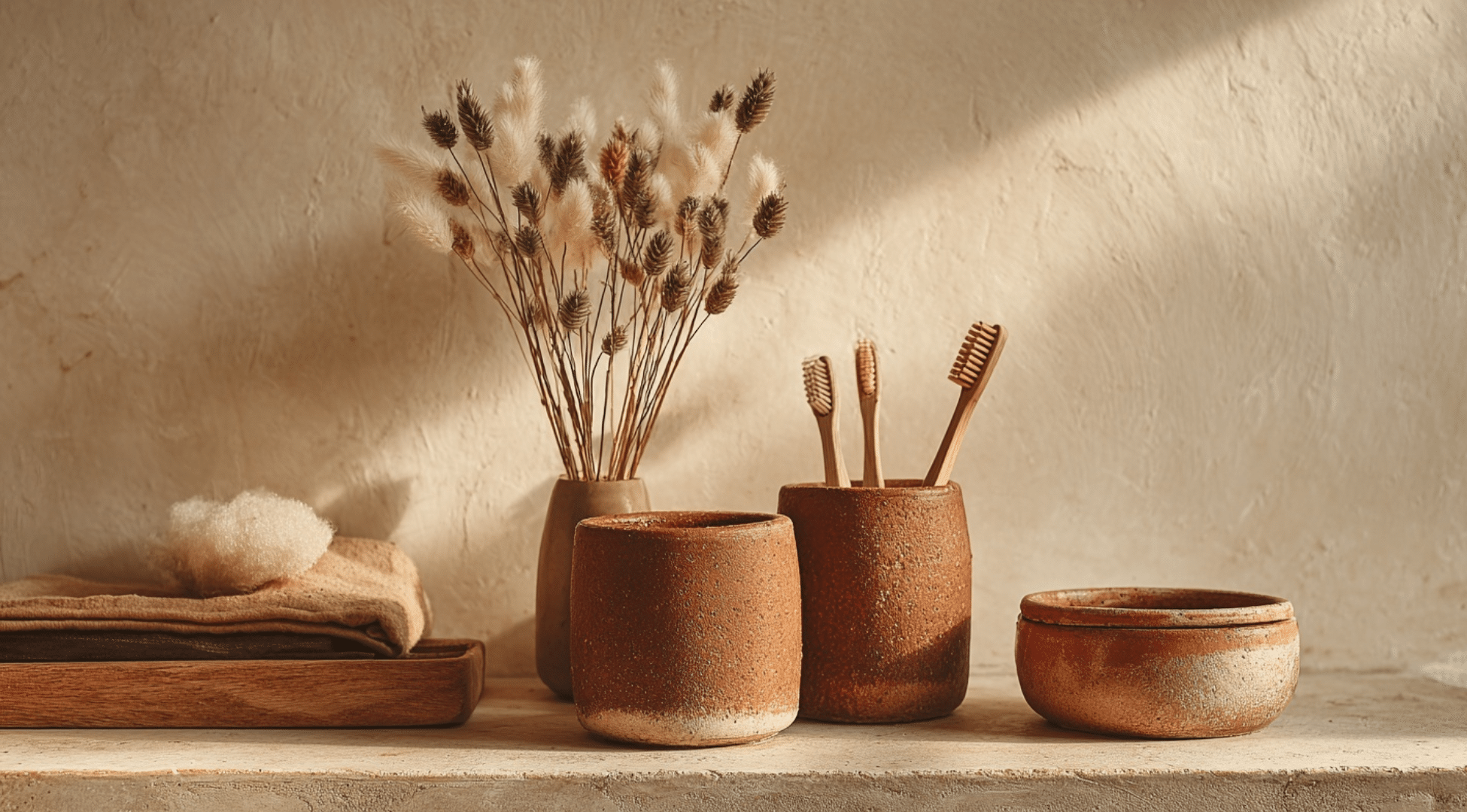 Terracotta Pots as Organizers