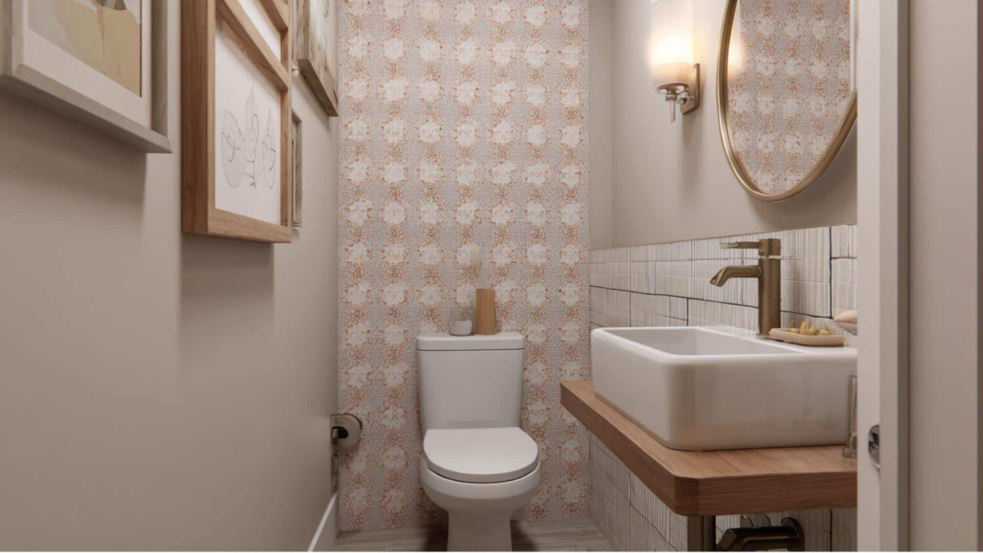 Use Wallpaper for Accent Walls