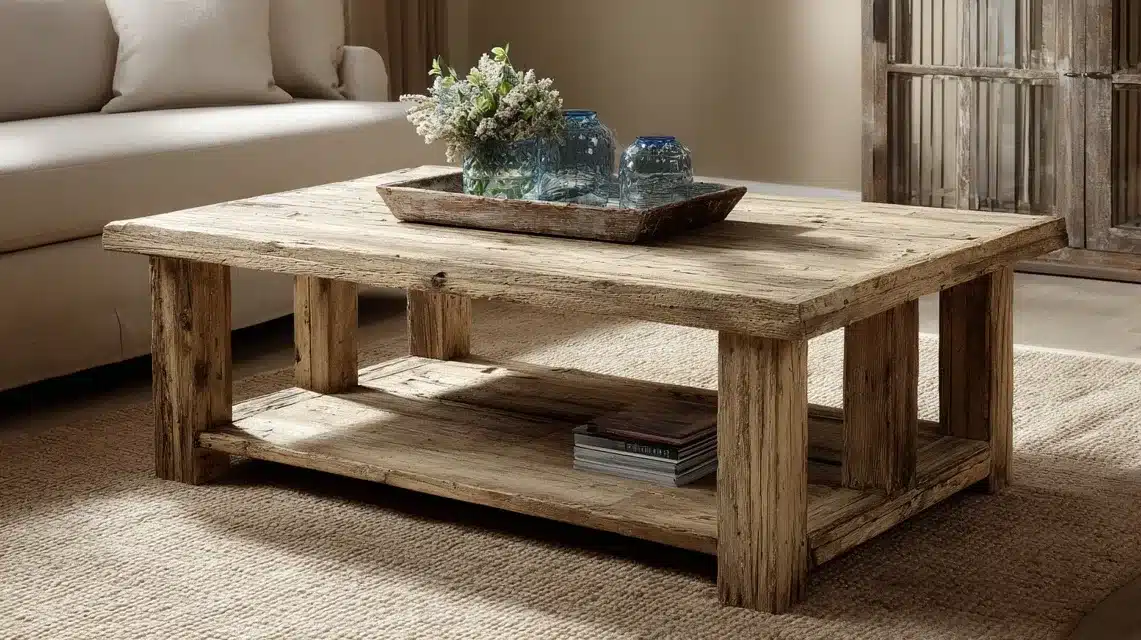 Weathered Wood Coffee Table