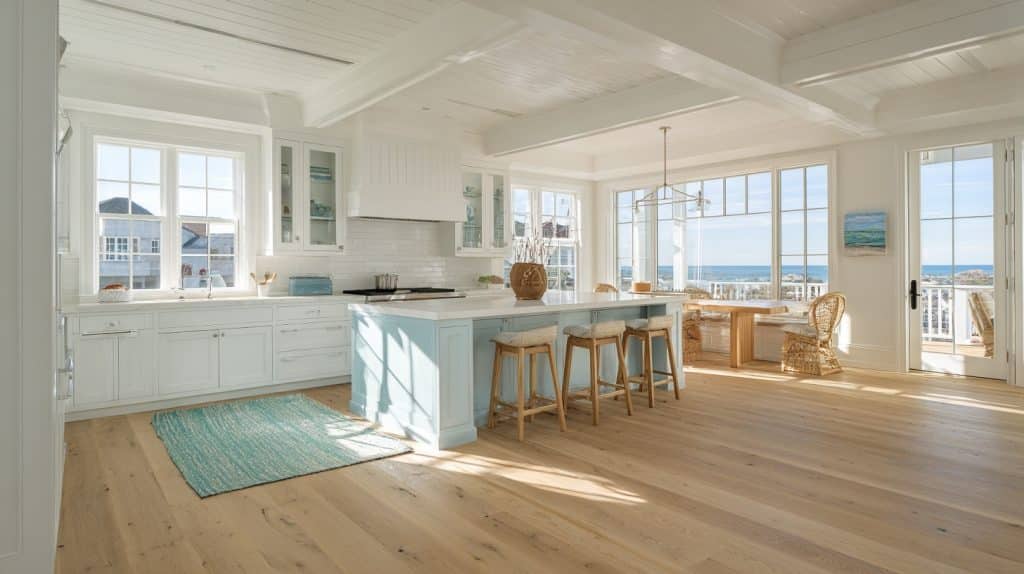 Wide-Plank White Oak Flooring