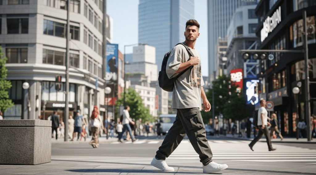 With Cargo Pants
