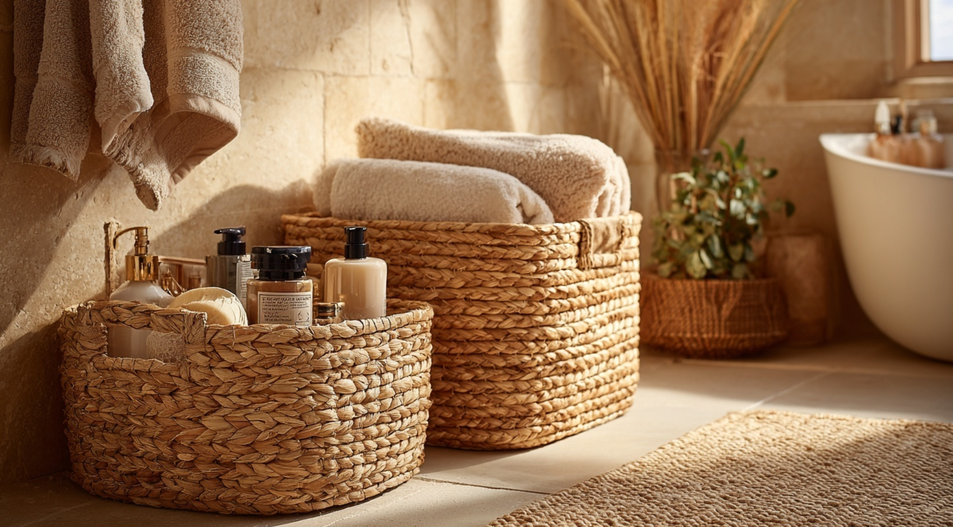 Woven Baskets for Storage