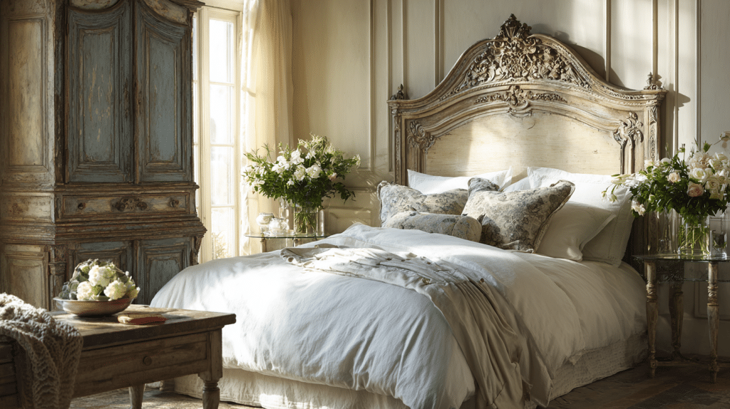 antique french bedroom