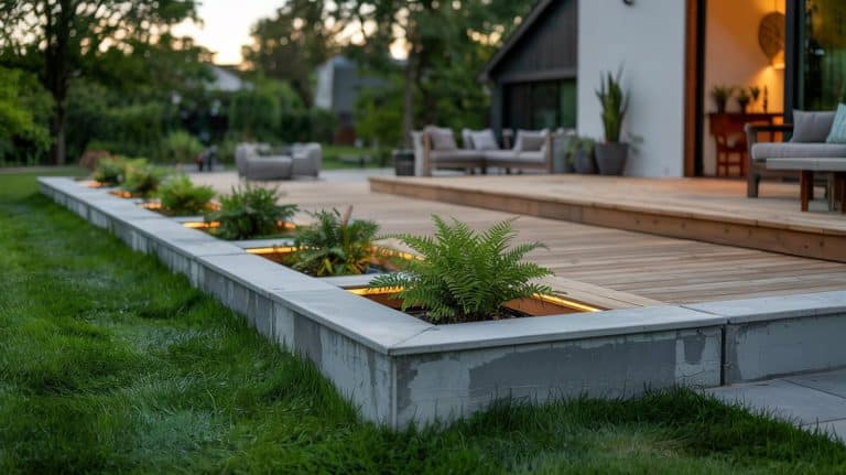 13 Concrete Patio and Wood Deck Ideas That Fit Any Home - Minimal And ...