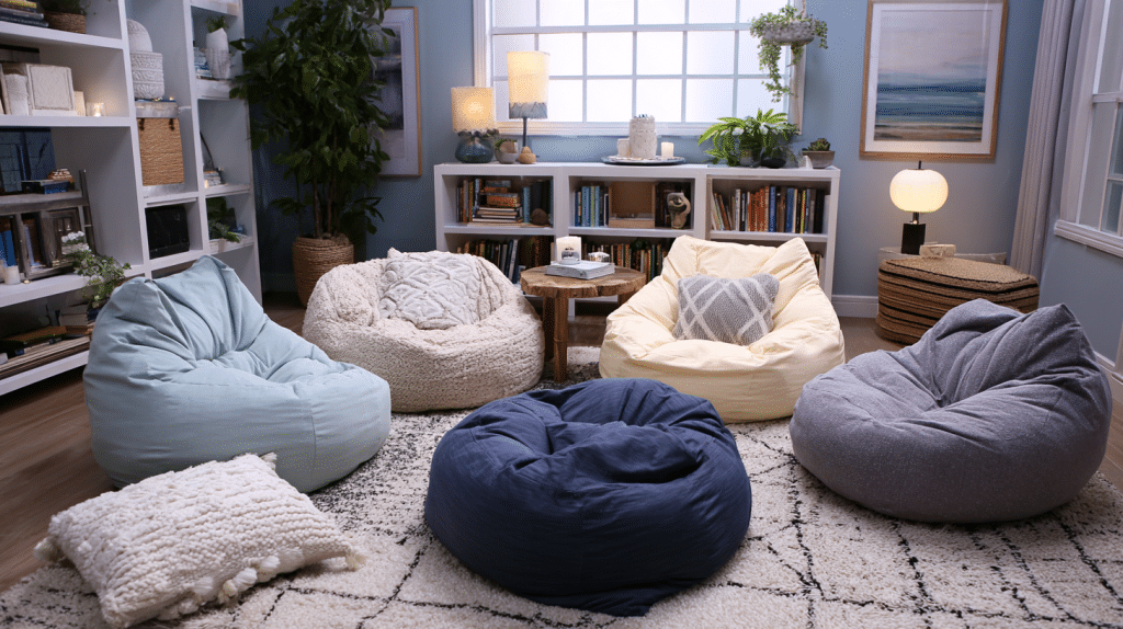 cozy floor library