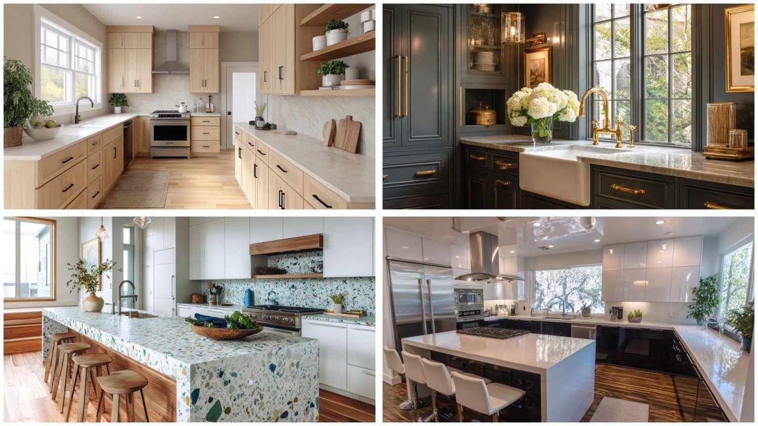 15 European Kitchen Design Ideas For Your Dream Space - Minimal And Modern