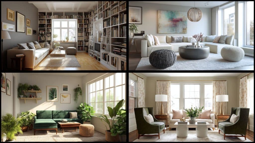 front door feng shui small living room layout