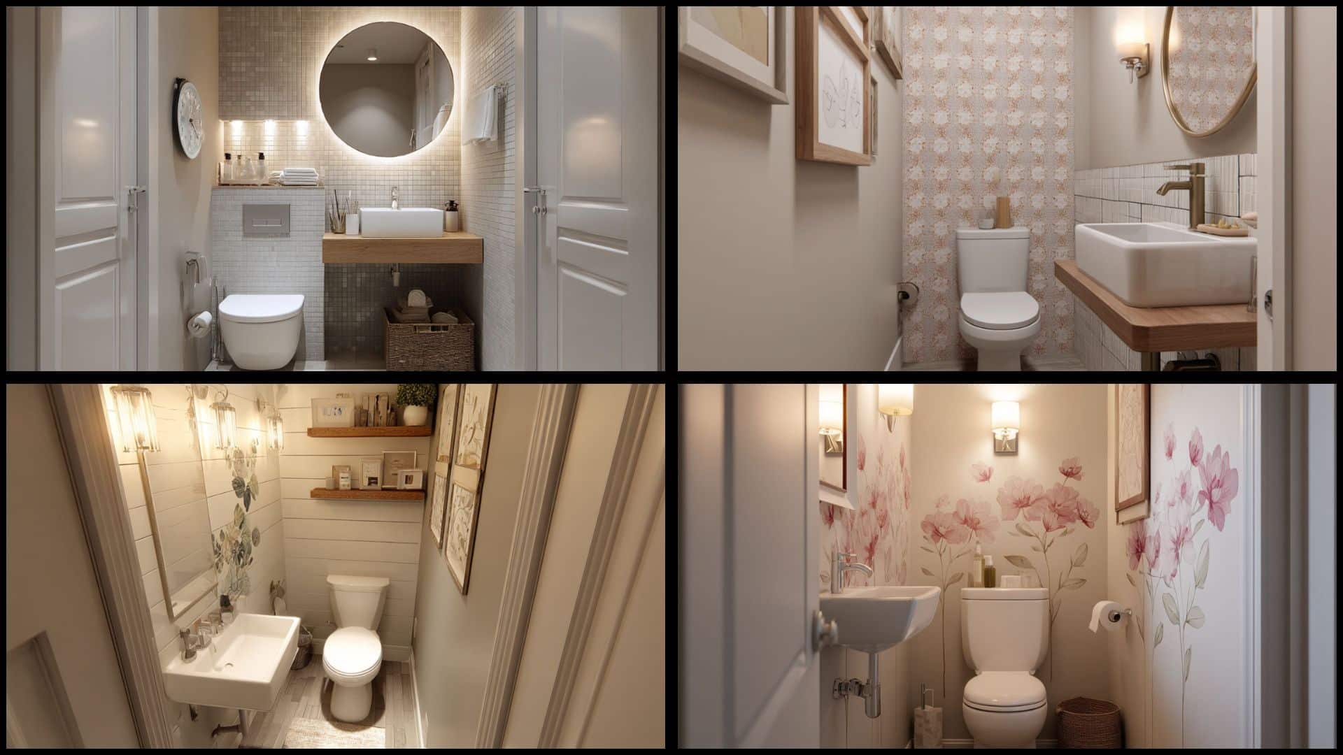 half bath ideas on a budget