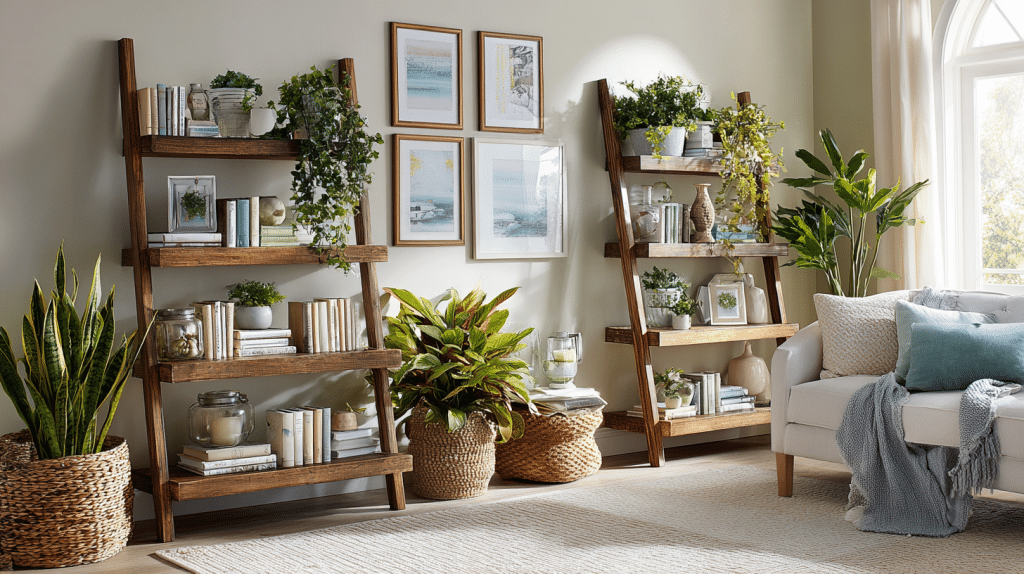 ladder shelf