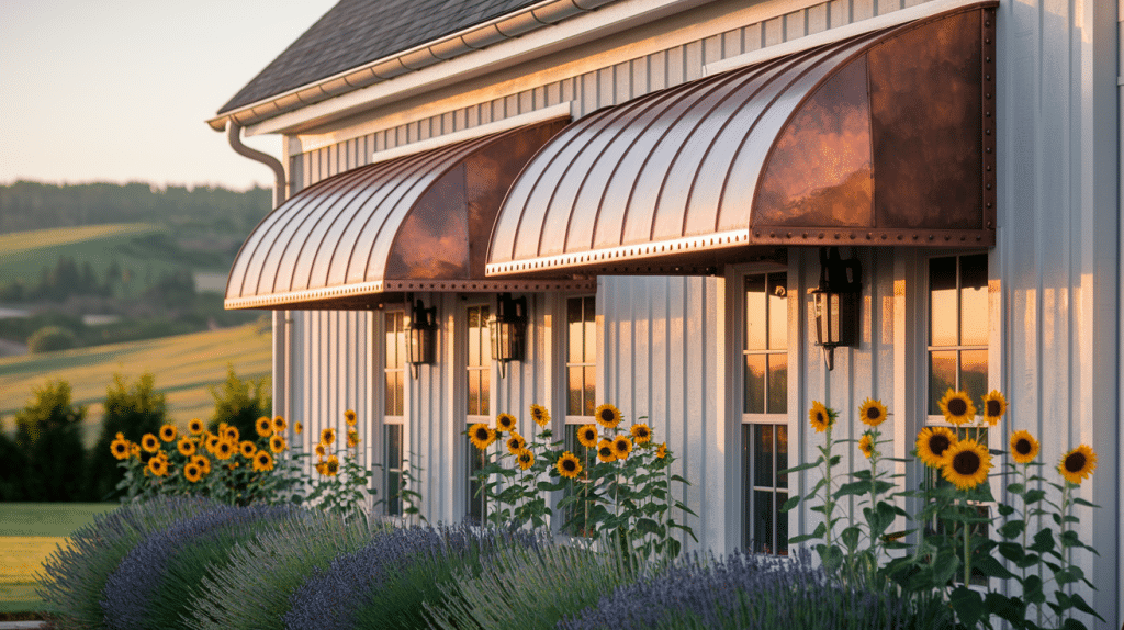 metal awnings
