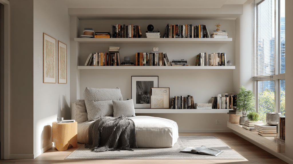 minimalist library
