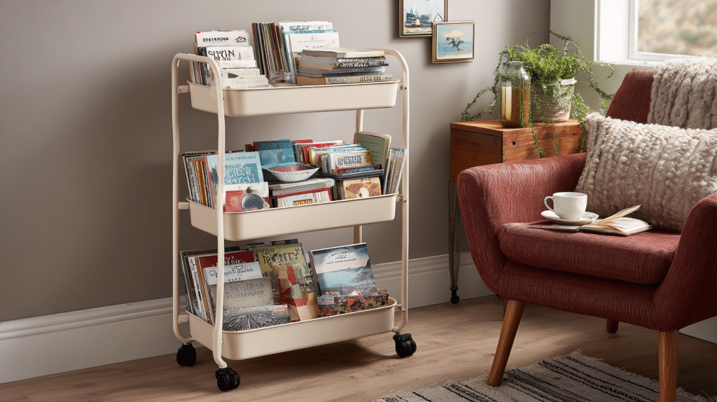 mobile library cart