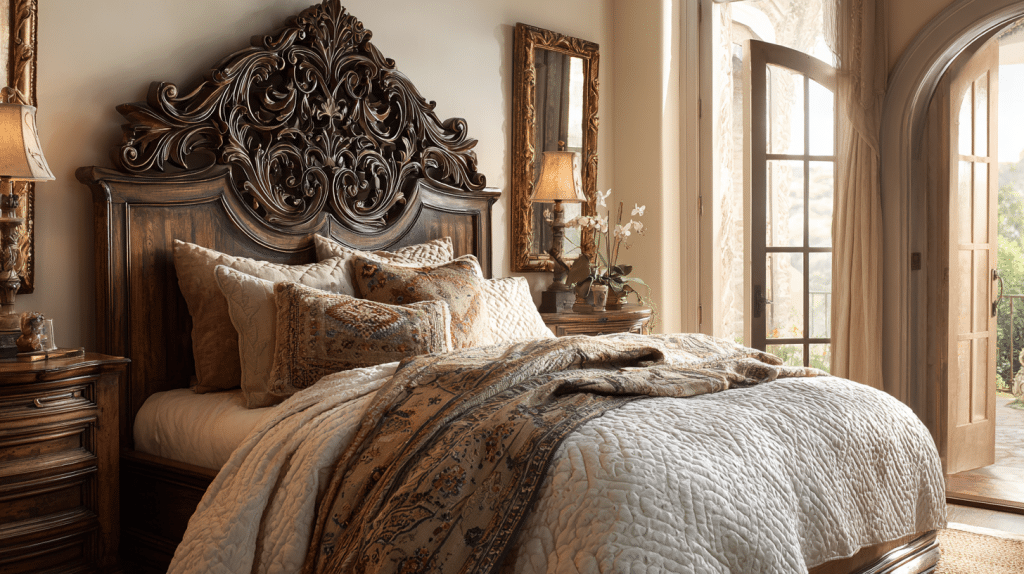 ornate headboards