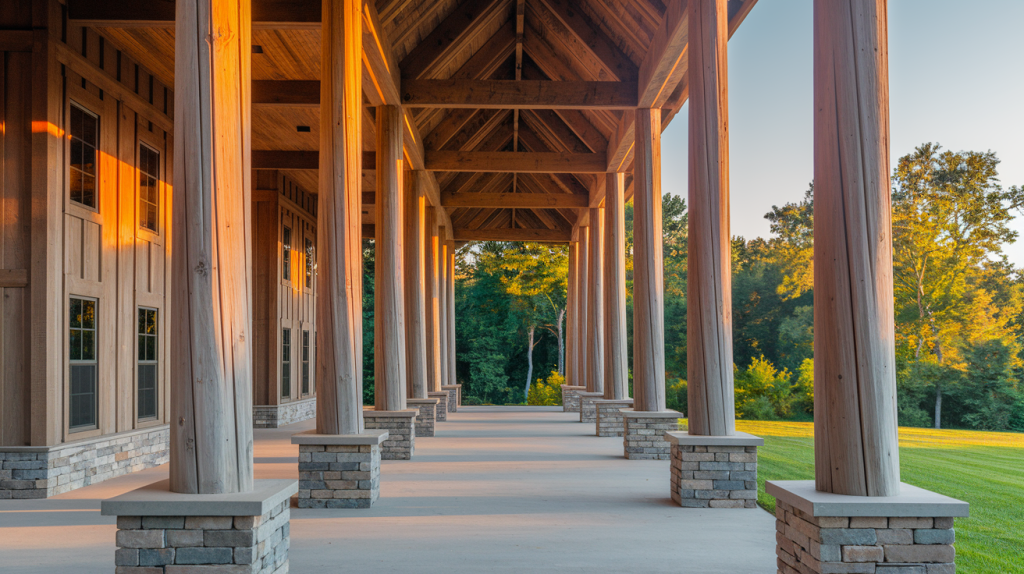 tall porch