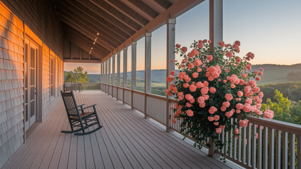 wraparound porch