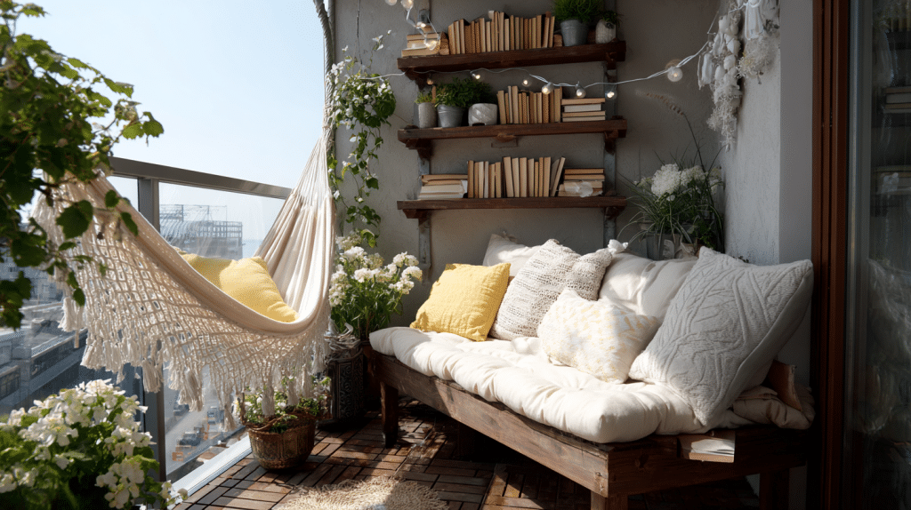wrapped balcony