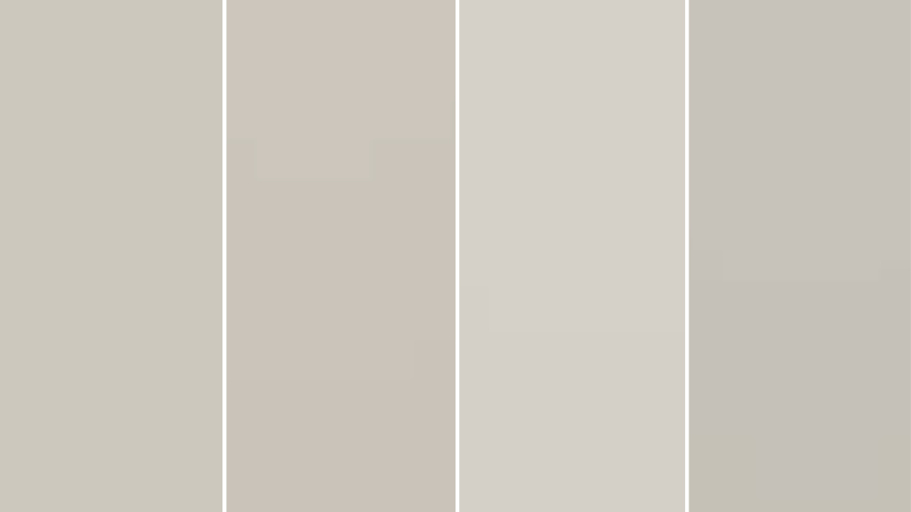 Gossamer Veil Compared to Similar Colors