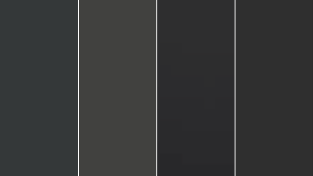 how greenblack compare to other color