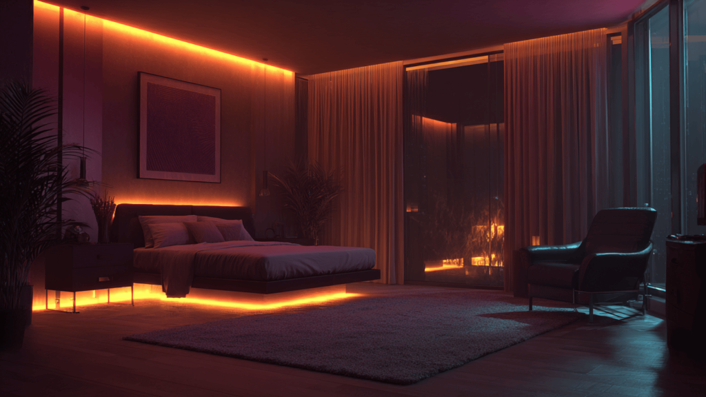 led color lighting washes