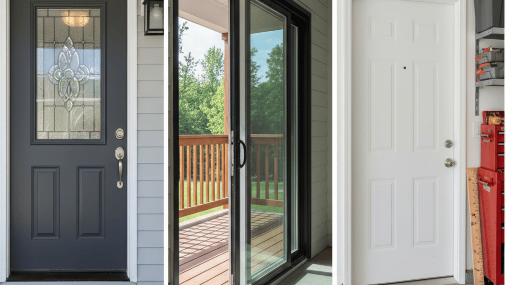 standard exterior and entry door sizes