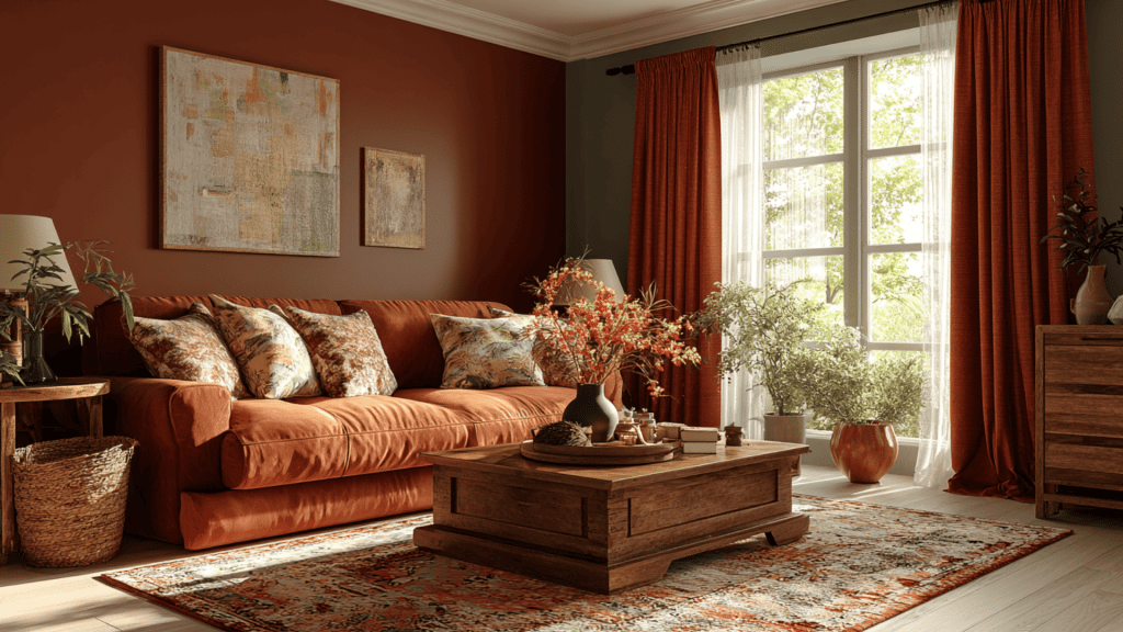 upholstery and textiles in one hue